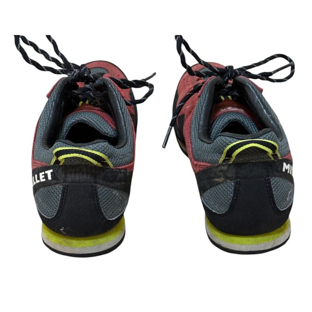 Millet Shoes Women 10 Red Rockway‎ Suede Hiking Gorpcore Trail Outdoor MIG1322 - Picture 6 of 9
